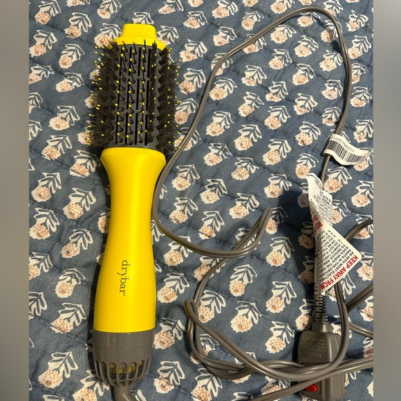 Dry bar double shot brush